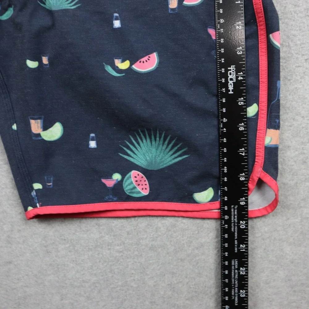 William‎ Murray Board Shorts Mens 34 Surf Swim Beach Trunks Blue Tropical Drink